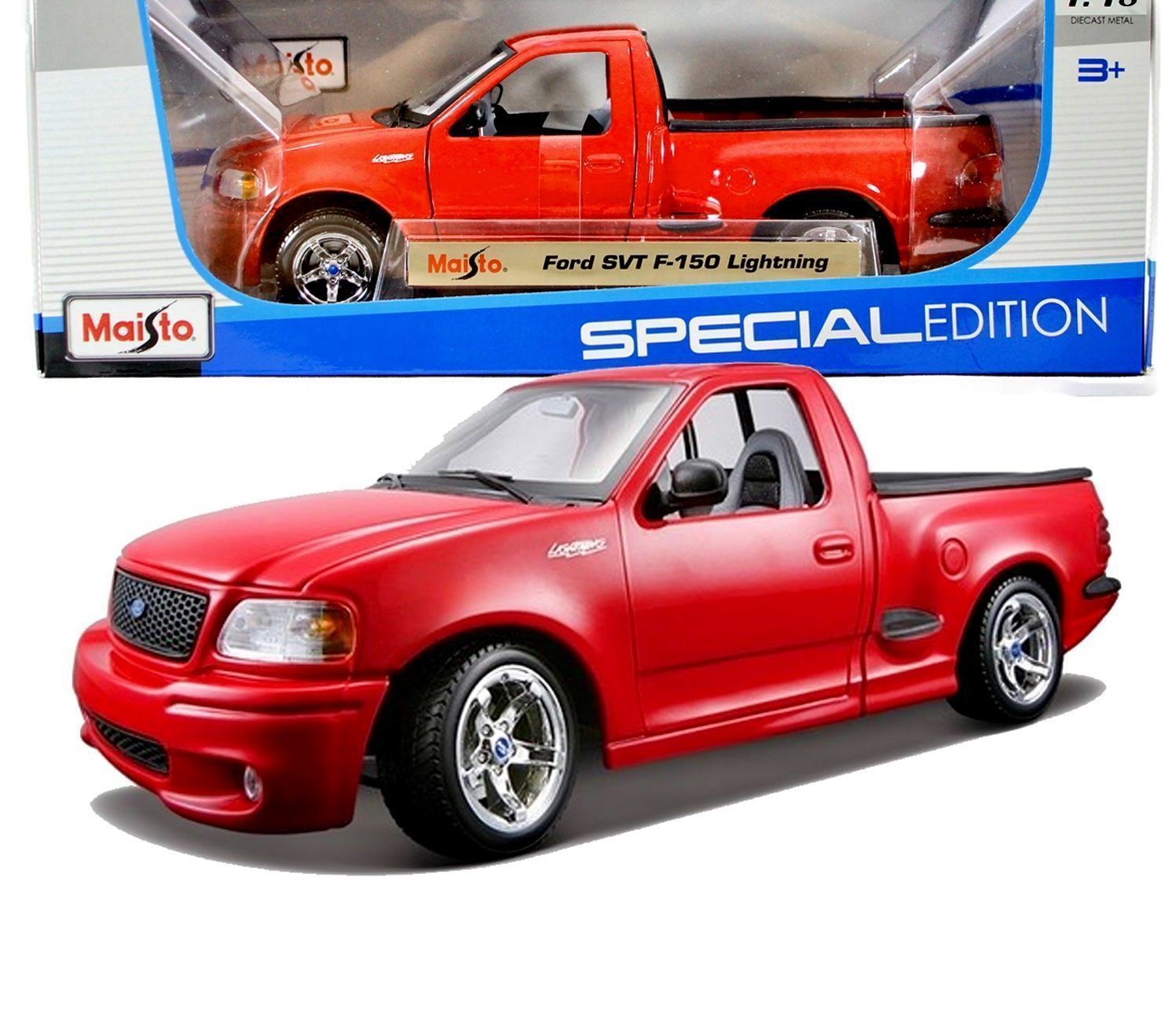 Ford Modellautos: FORD F-150 SVT LIGHTNING – Neu und originalverpackt aus Erlenbach im Simmental von Model_box 4
