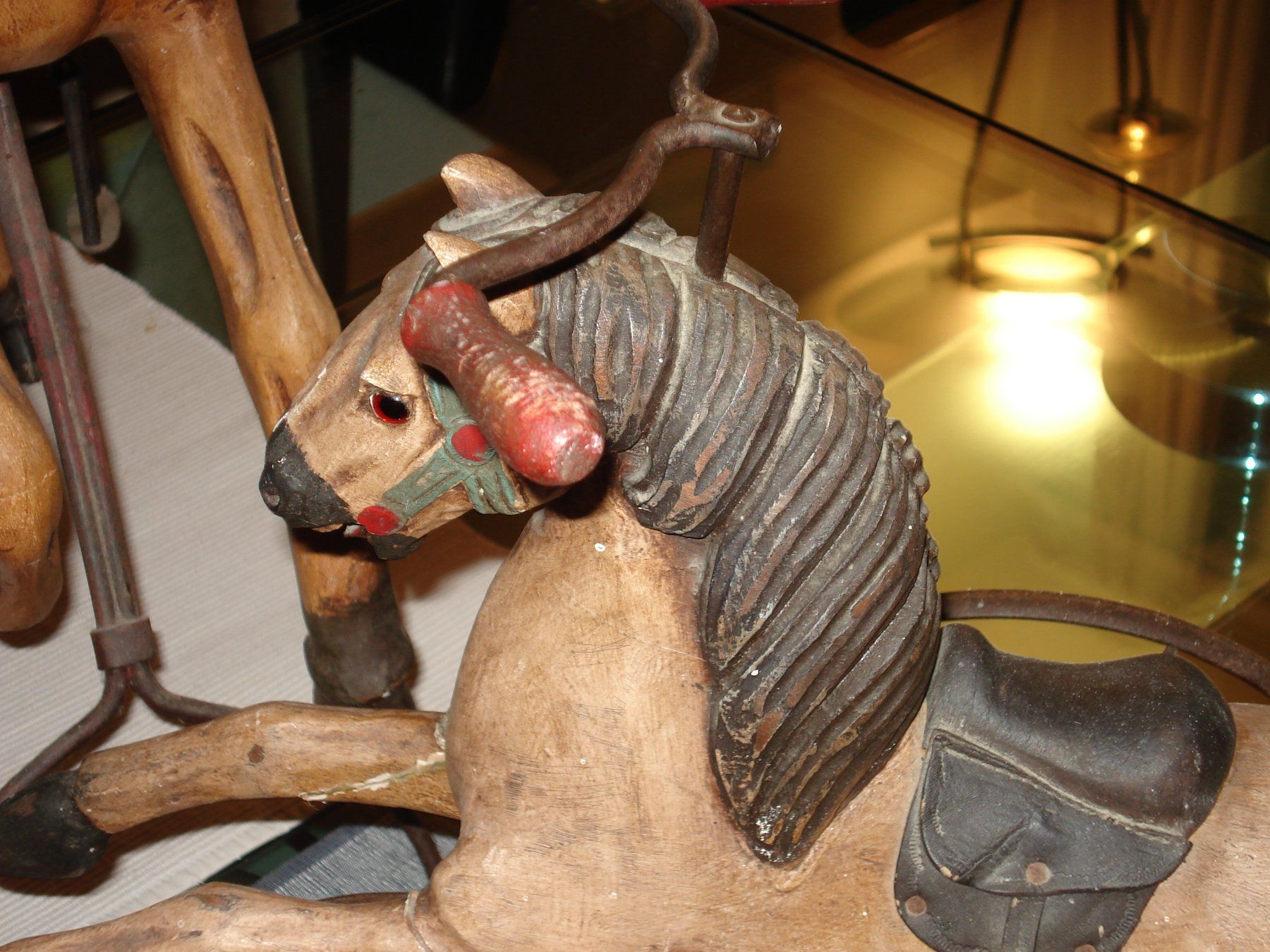 Figuren: 2 Antike Pferdchen – Gebraucht aus Henau von bolo17 5