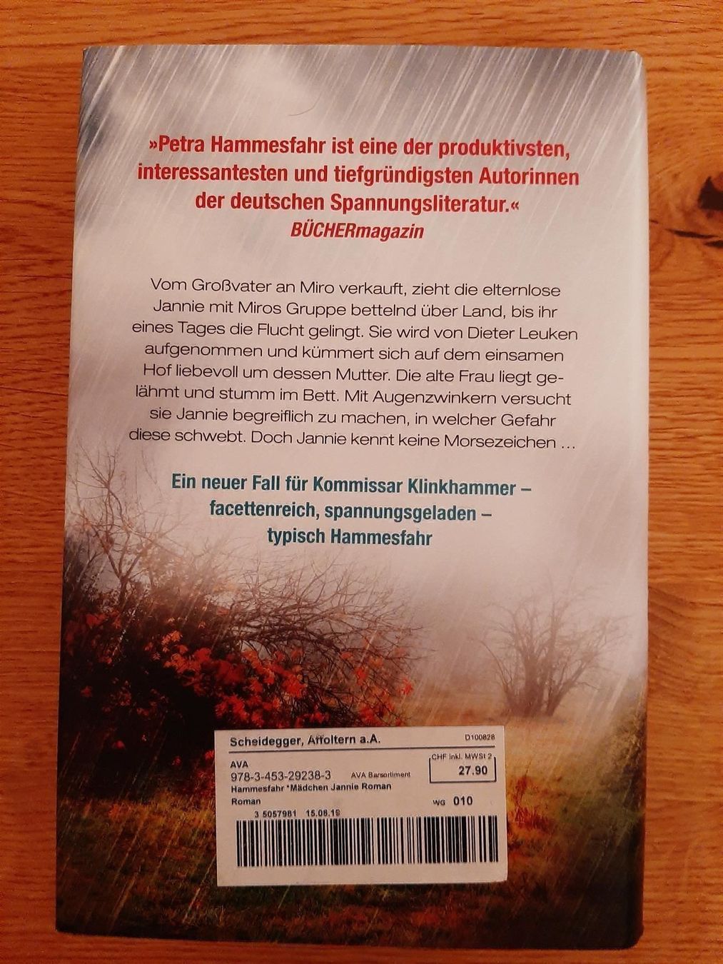 Libri: Petra Hammesfahr Das Mädchen Jannie – Nuovo (secondo la descrizione) da Affoltern am Albis venduto da Sabinezc 1
