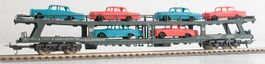 Lima Personenzug-Autotransportwagen DDm915 der DB Spur H0