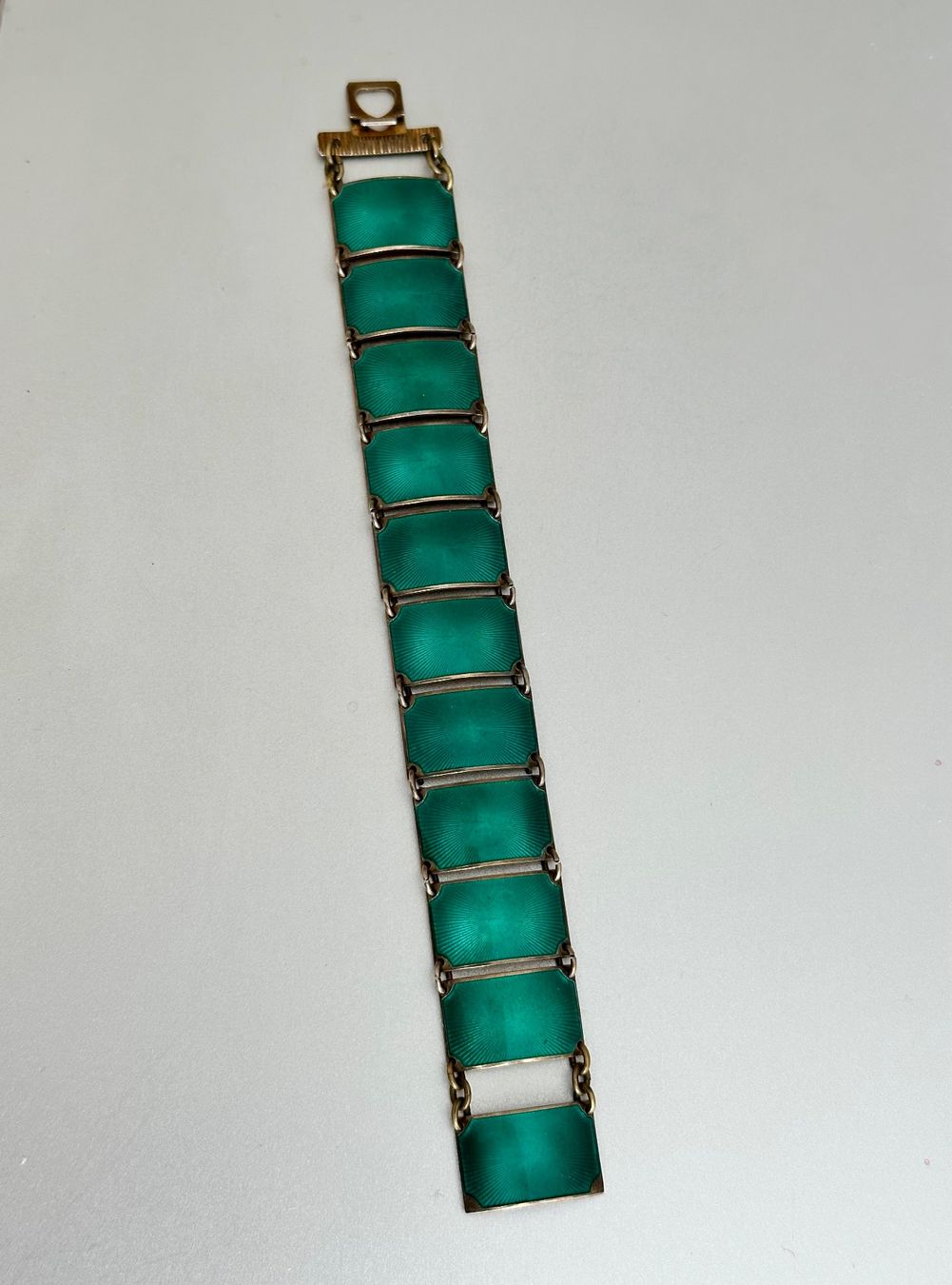 Bracciali & Braccialetti: Vintage 925er Silber Armband mit Emaille, David Andersen – Usato da Onex venduto da Antiqueshow