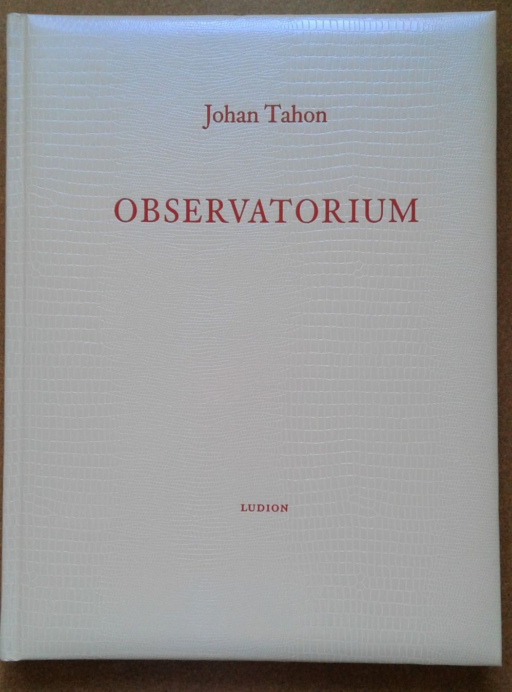 Libri: Johan Tahon - OBSERVATORIUM – Nuovo (secondo la descrizione) da Lausanne venduto da LasloH