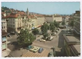 St. Gallen Marktplatz, um 1960  (I