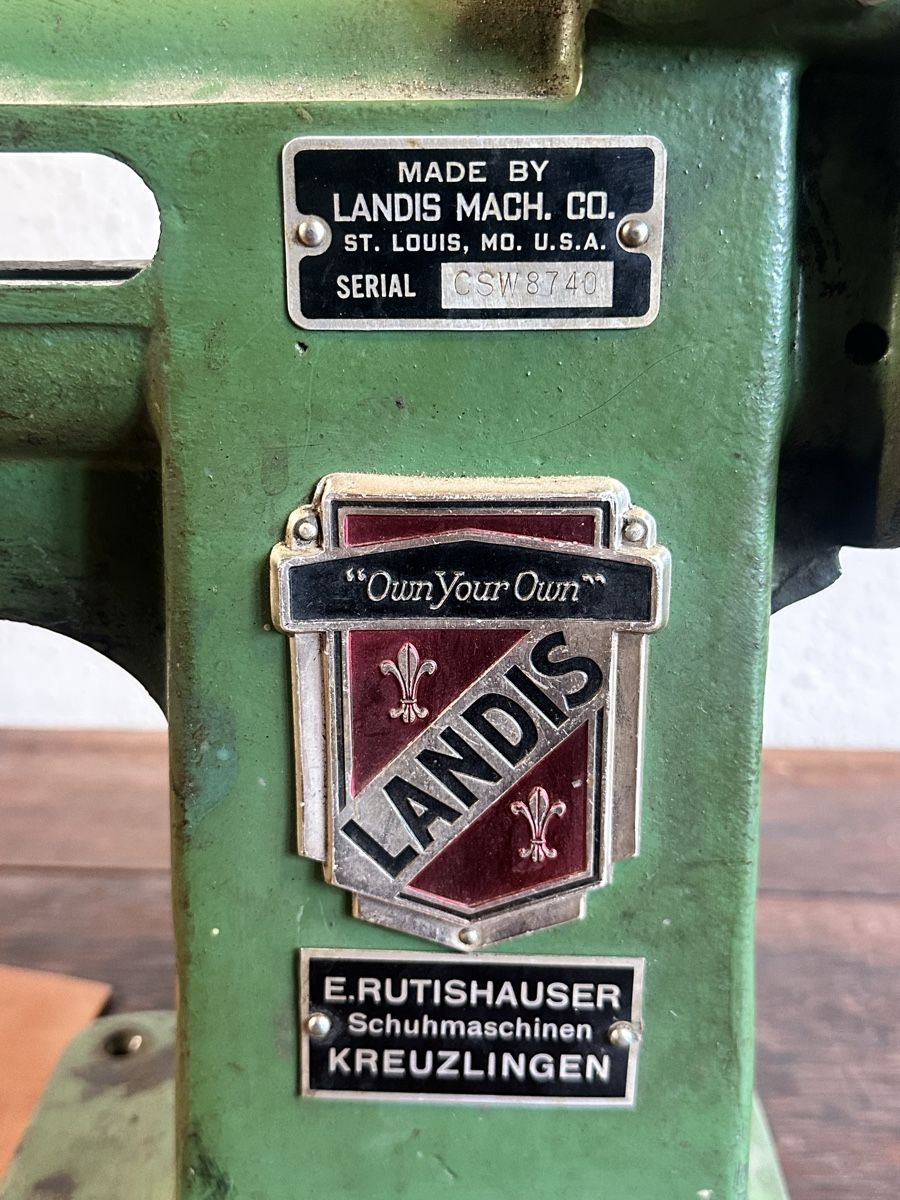 Alle Maschinen: Landis Leather Slitting Machine - Vintage Craft Tool – Gebraucht aus Elsau von MANWITHVAN 4