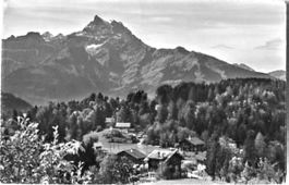 Barboleusaz, et les Dents du Midi