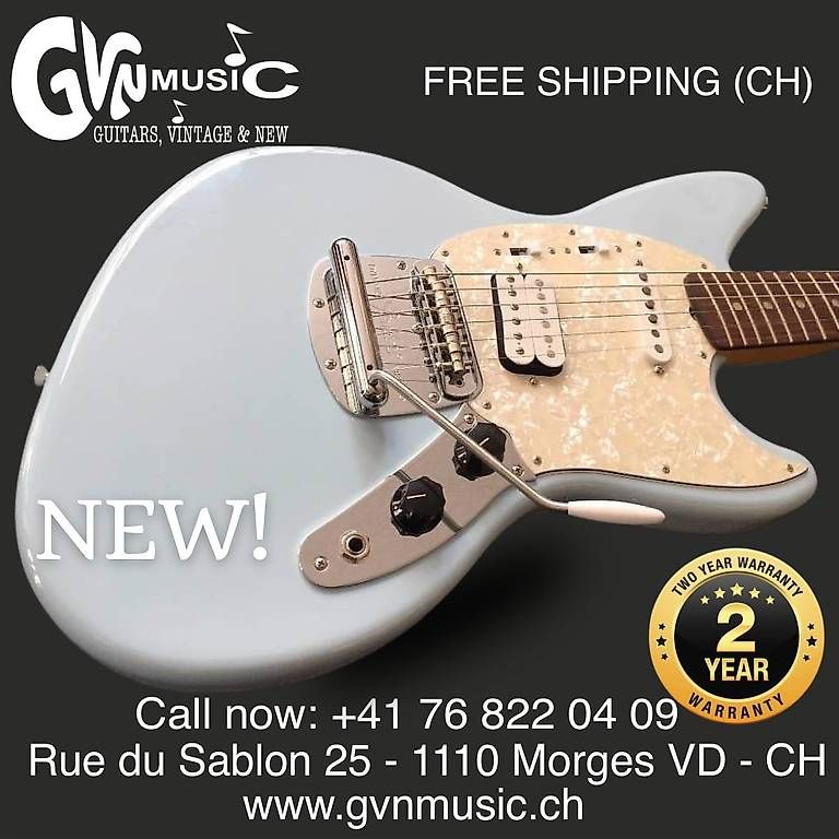 Musikinstrumente: Fender Jagstang 2021 sonic blue – Gebraucht aus Morges von GvnMusic