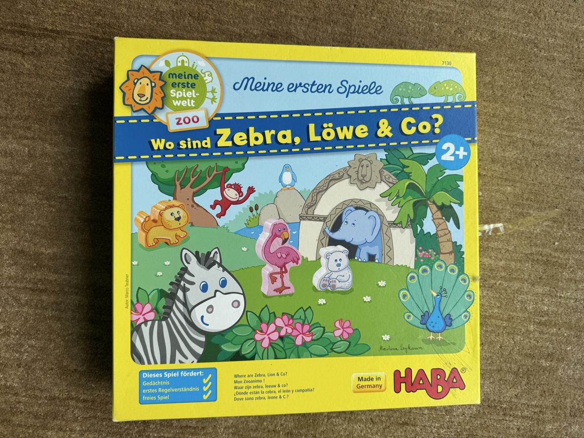 Haba Jeux: Haba "Wo sind Zebra, Löwe & Co?" – D'occasion à Aarau par Kilauea