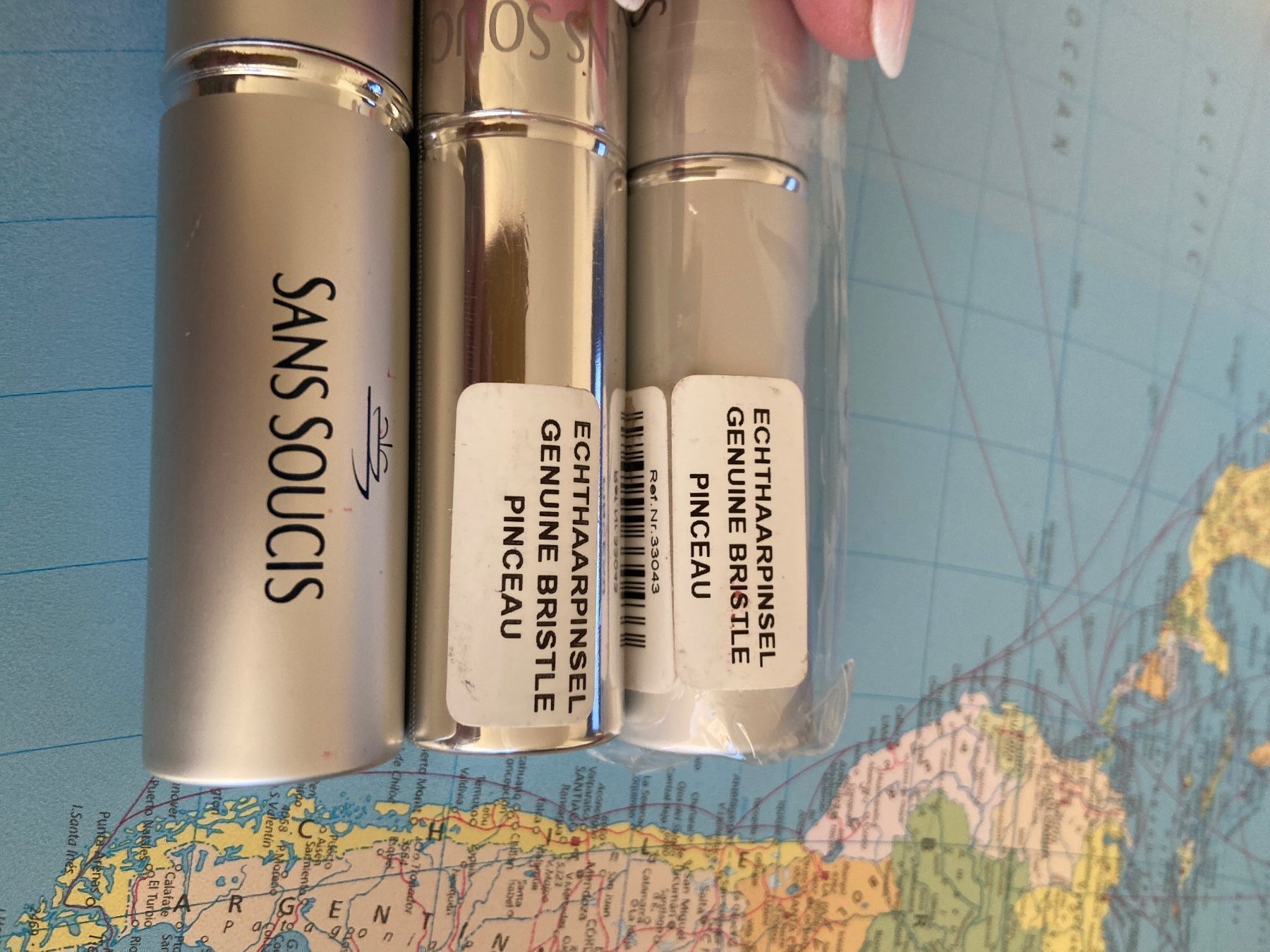 Make-up: MARKEN ECHTHAARPINSEL, NEU***TOP GESCHENK*** – Nuovo e nell'imballaggio originale da Zürich venduto da Ceca52 4