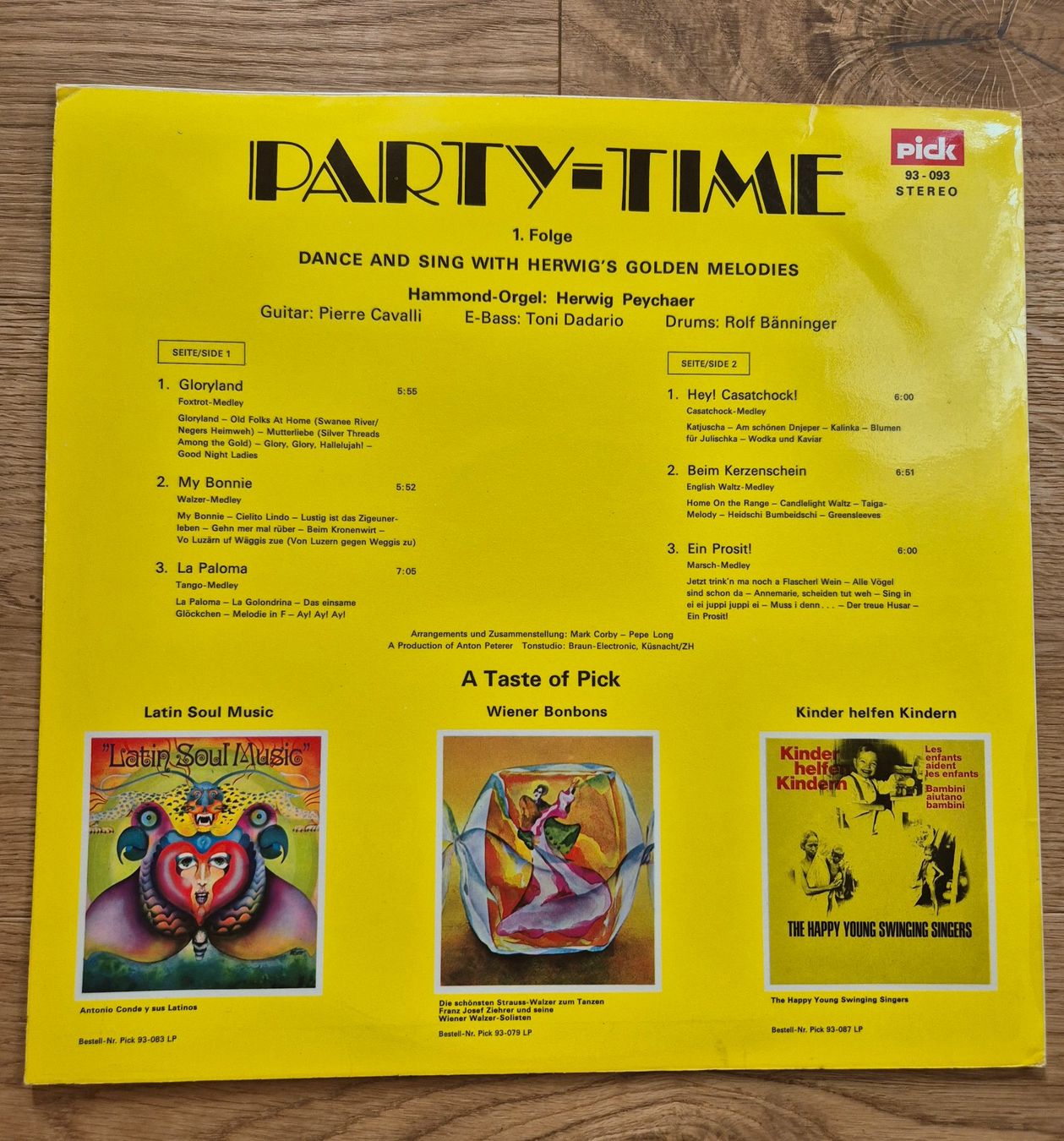 Dischi in vinile: Schallplatte "Party-time" – Usato da Gams venduto da tischi97 2