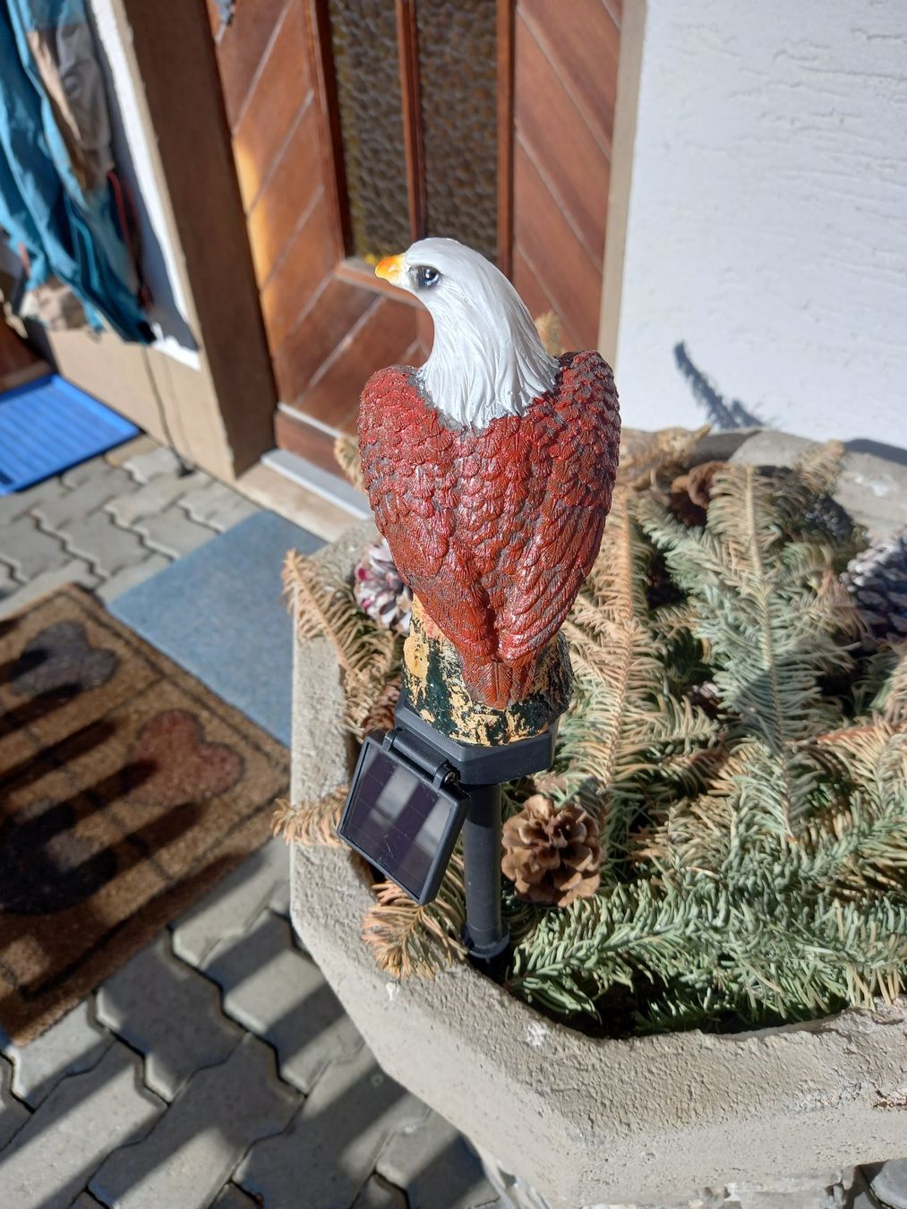 Tutte le decorazioni: Adler mit Leuchtsockel LED – Nuovo (secondo la descrizione) da Achseten venduto da Wenggi 1