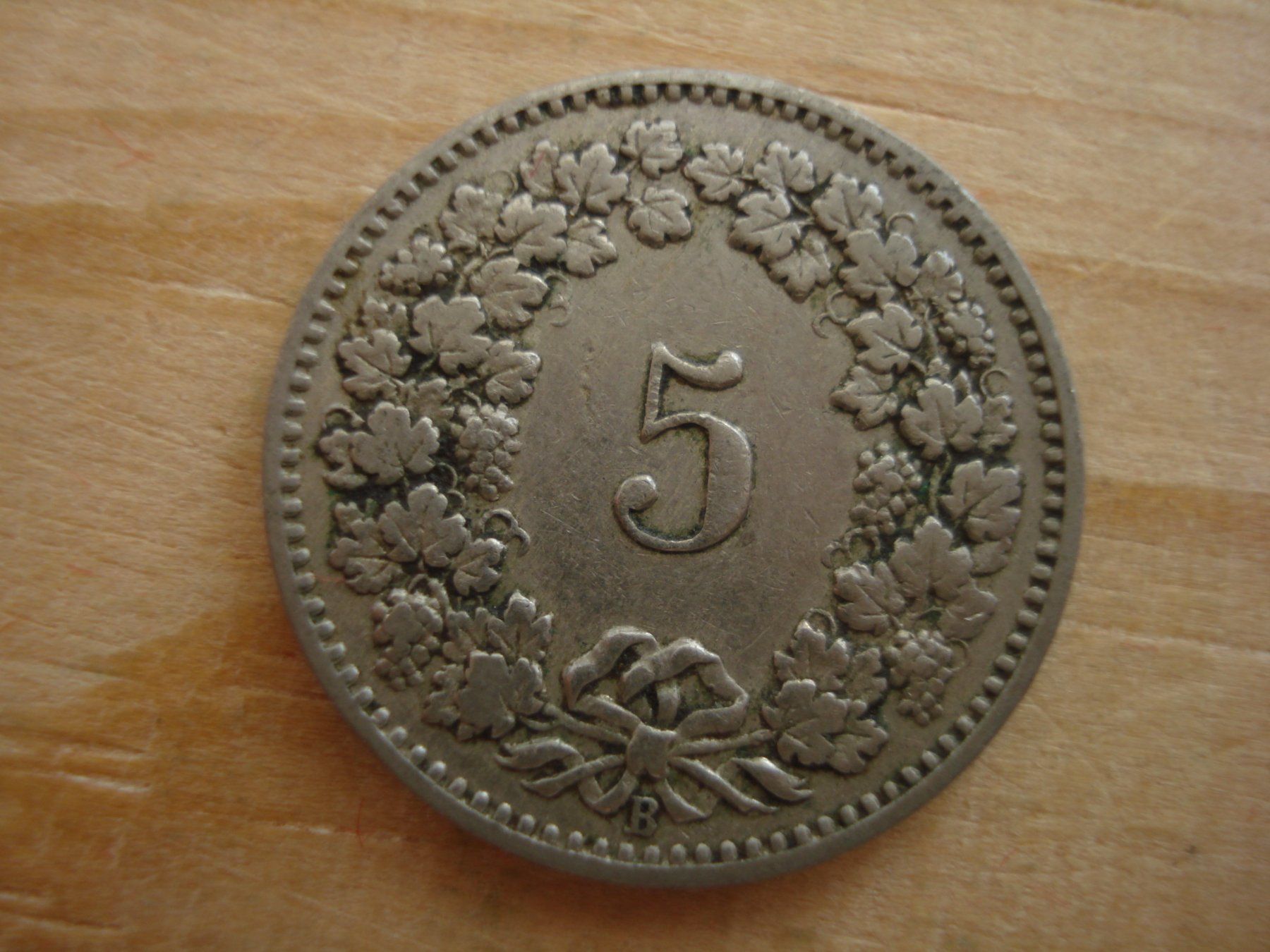 Tutti le monete: (S1) 5 Rappen 1907 – Usato da Erlach venduto da Net-Coins 1