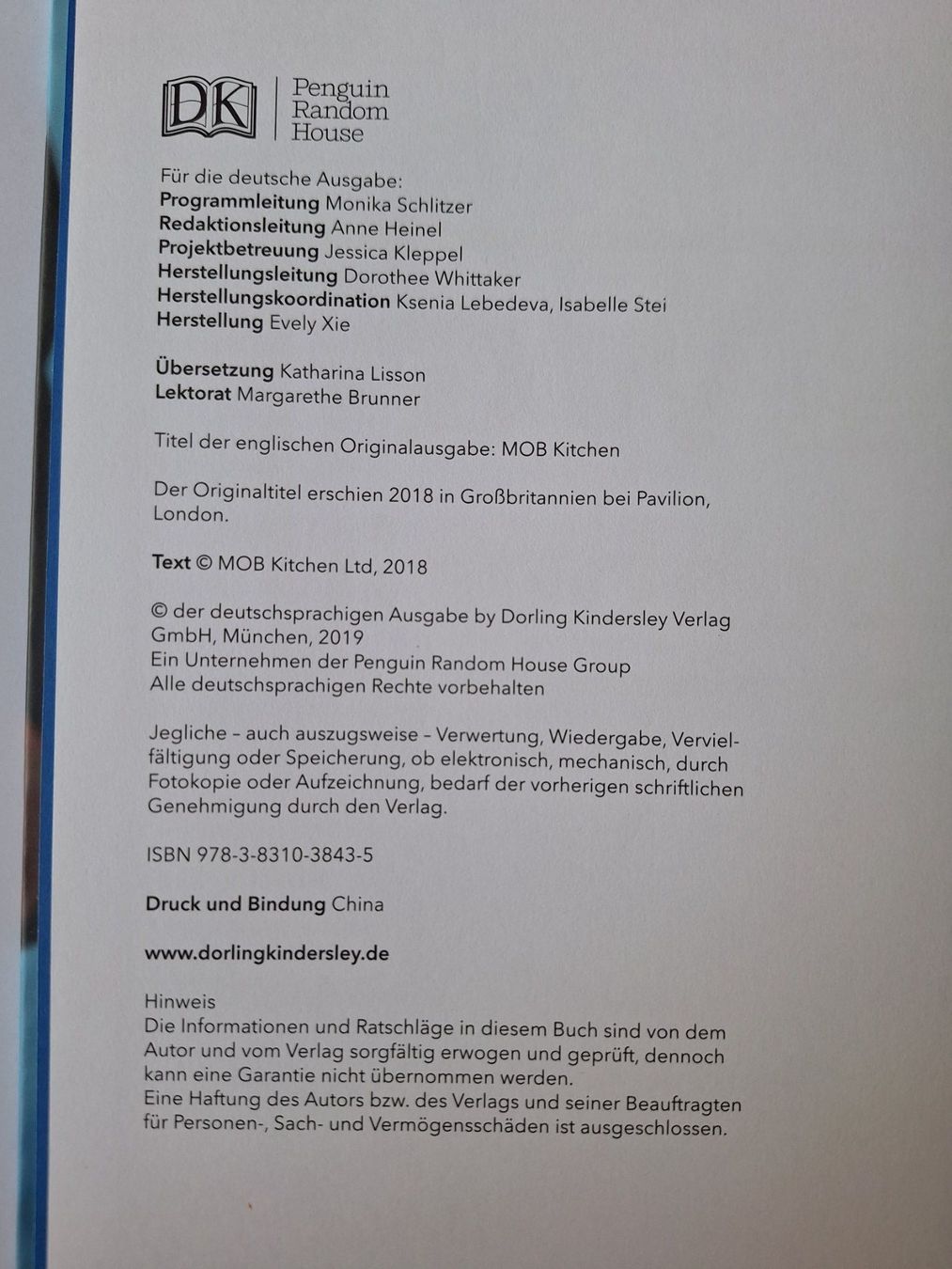 Libri: Das WG Kochbuch – Usato da Zürich venduto da t24_de 2
