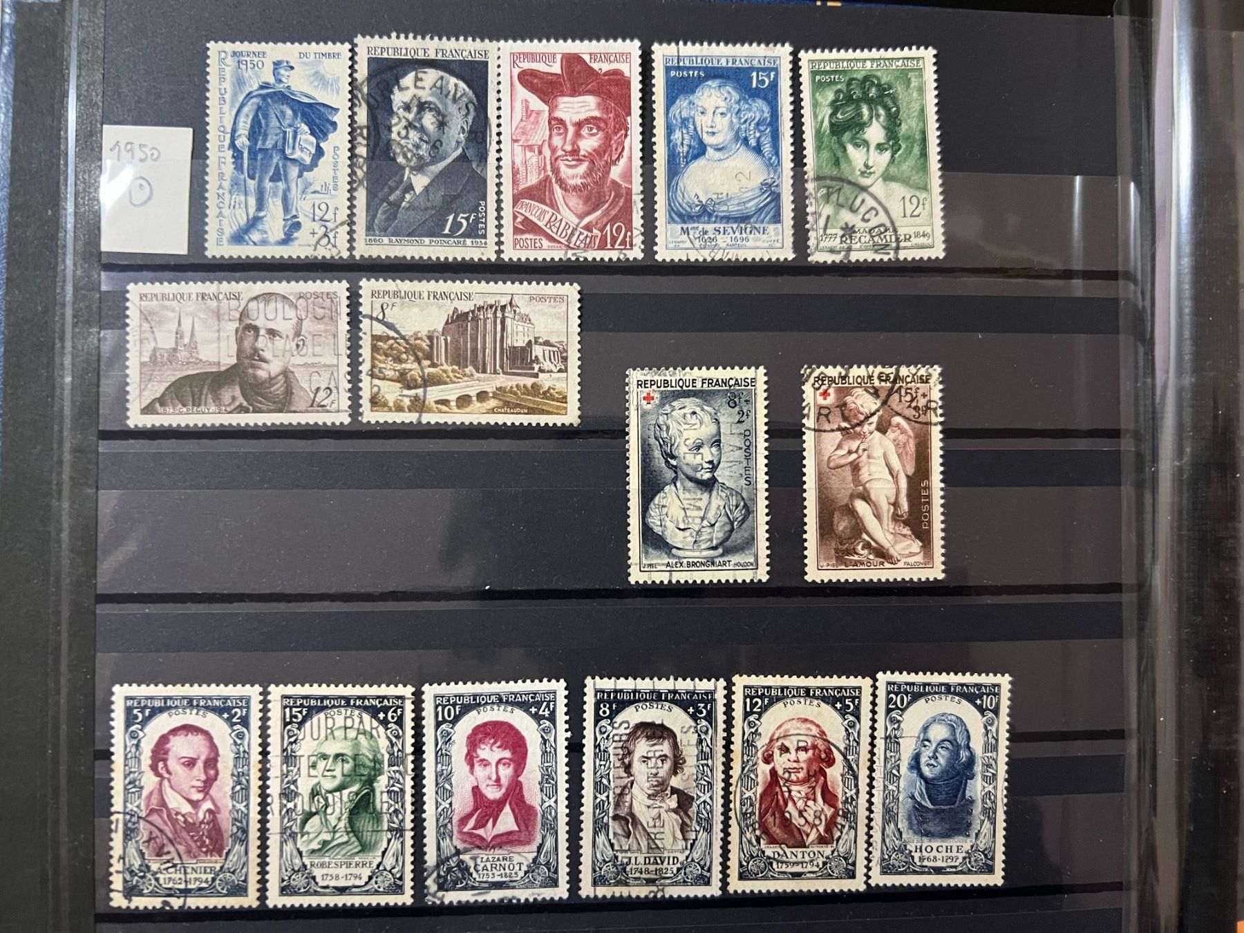 Tutti i francobolli: () Année complète 1950 ⦿ – Usato da Lausanne venduto da ffhoud