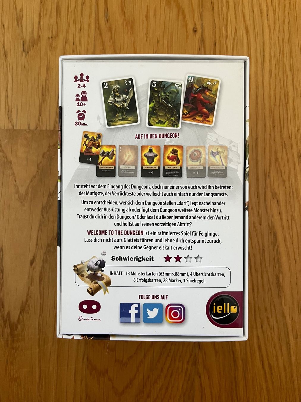 Giochi: Welcome to the Dungeon Spiel – Usato da Luzern venduto da TilaShe 1