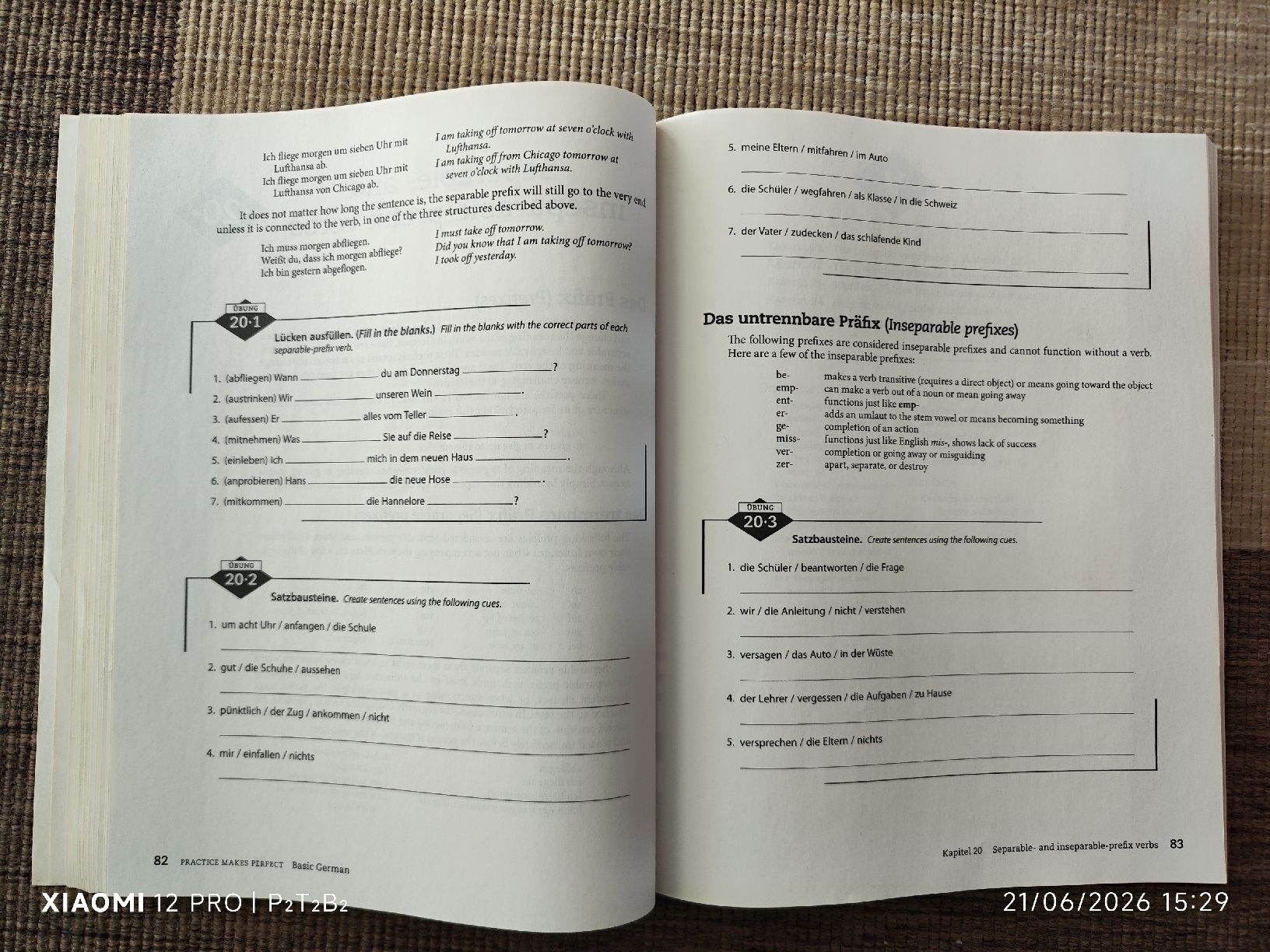 Livres: Practice Makes Perfect Basic German – Neuf (Voir description) à Baden par p2t2b2