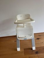 Nuna ZAAZ Kinderhochstuhl – Weiss/Grau – inkl. Esstablett