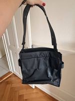 Sac bandoulière ZIGN noir style utilitaire