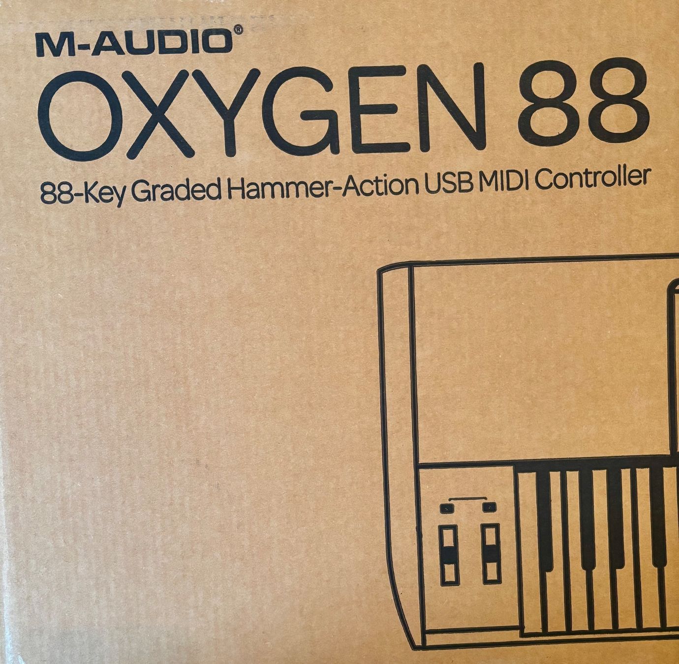 Strumenti musicali: M-Audio Oxygen 88 USB MIDI-Controller & Pedal – Usato da Bottmingen venduto da ann_ys87