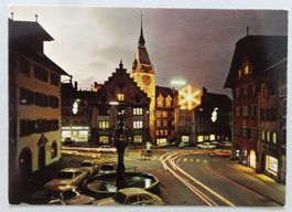 Zug bei Nacht, Stadthaus und Zytturm