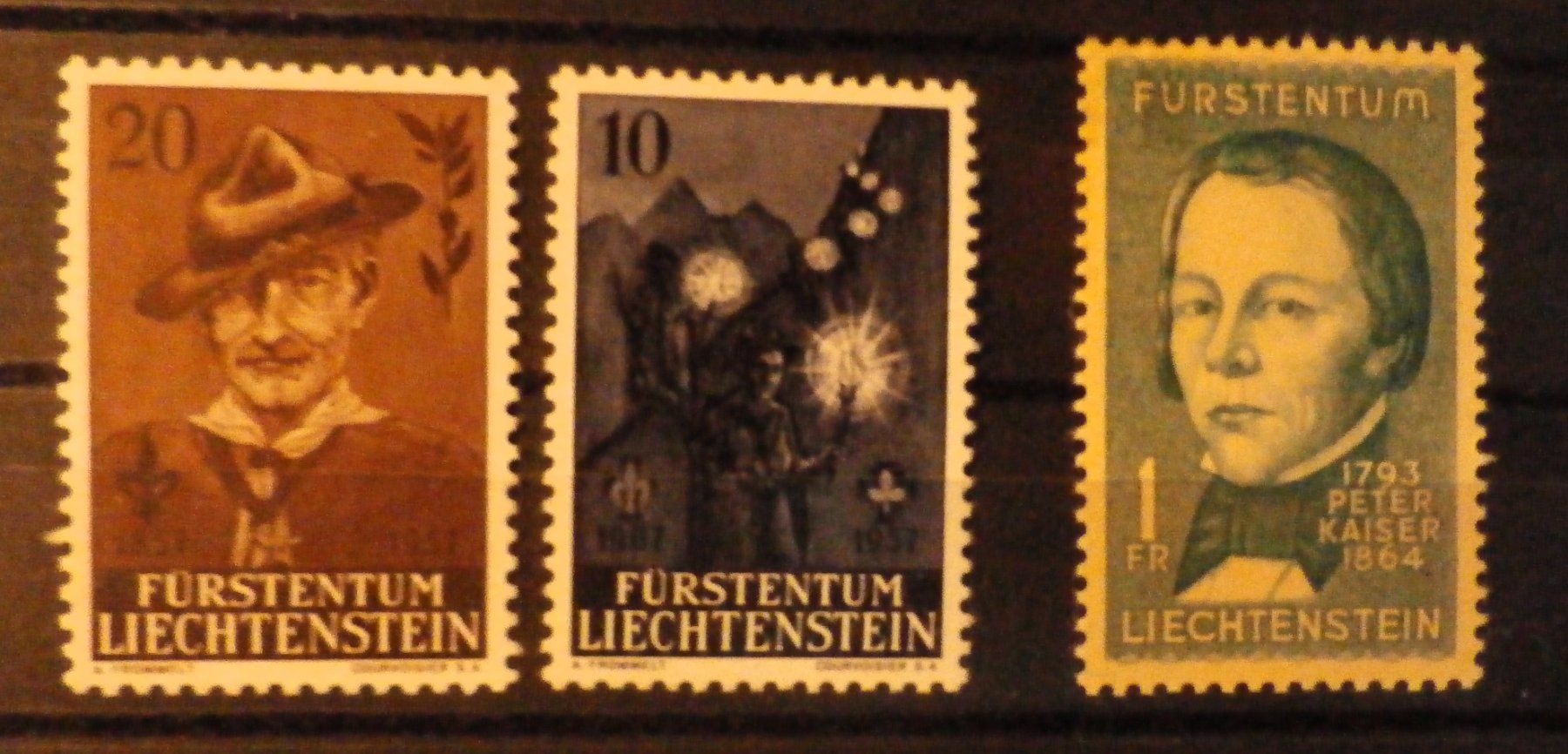 Alle Briefmarken: FL 1957/64 ** – Gebraucht aus Kehrsatz von Bernherb2 1