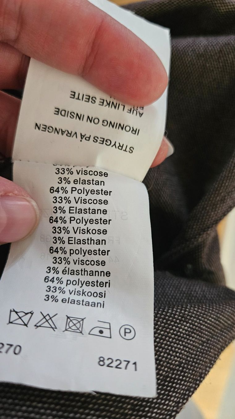 Giacche: Blazer marrone tg.42 misto viscosa – Usato da Melano venduto da H-Sara 5