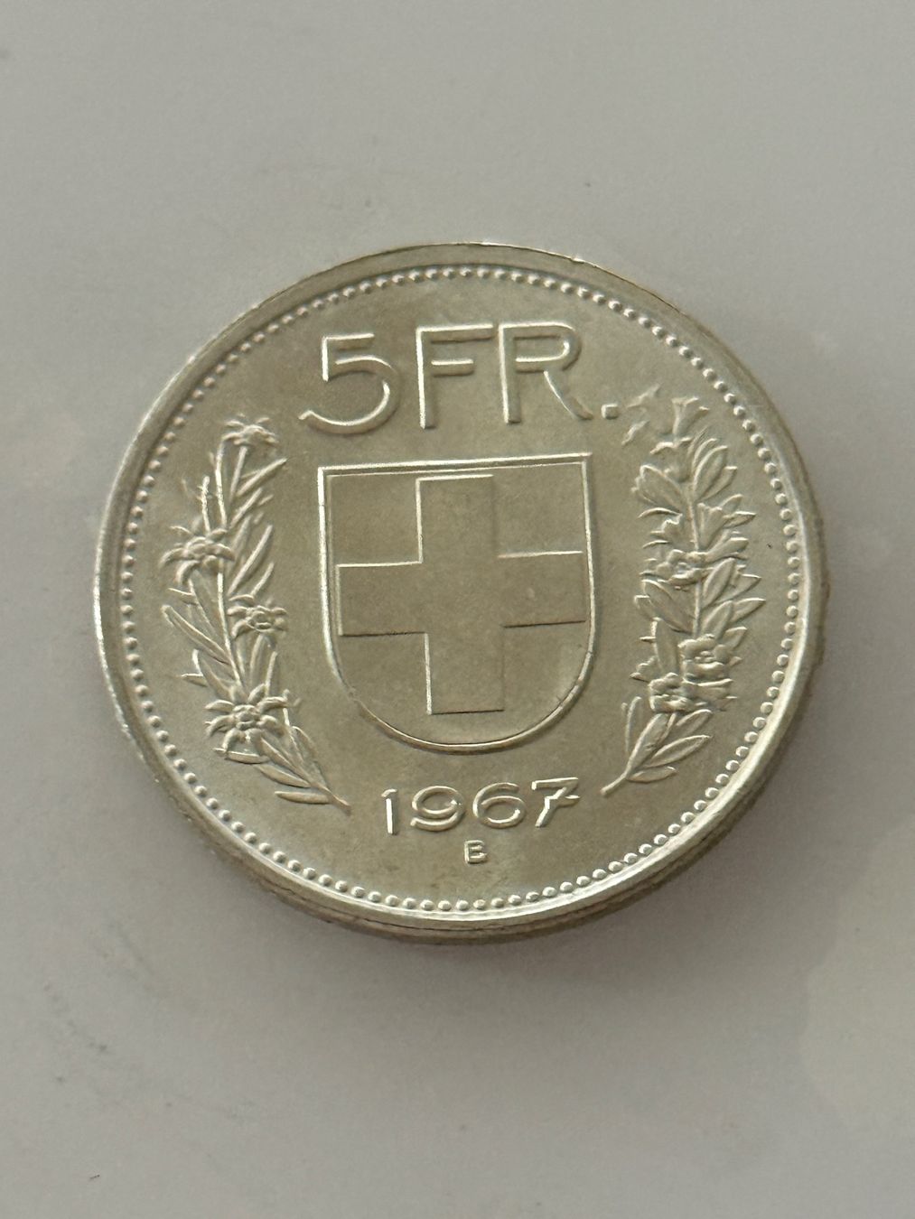 Alle Münzen: 5 Franken 1967  Silber – Neu (gemäss Beschreibung) aus Wallisellen von SWISS_SILVER1