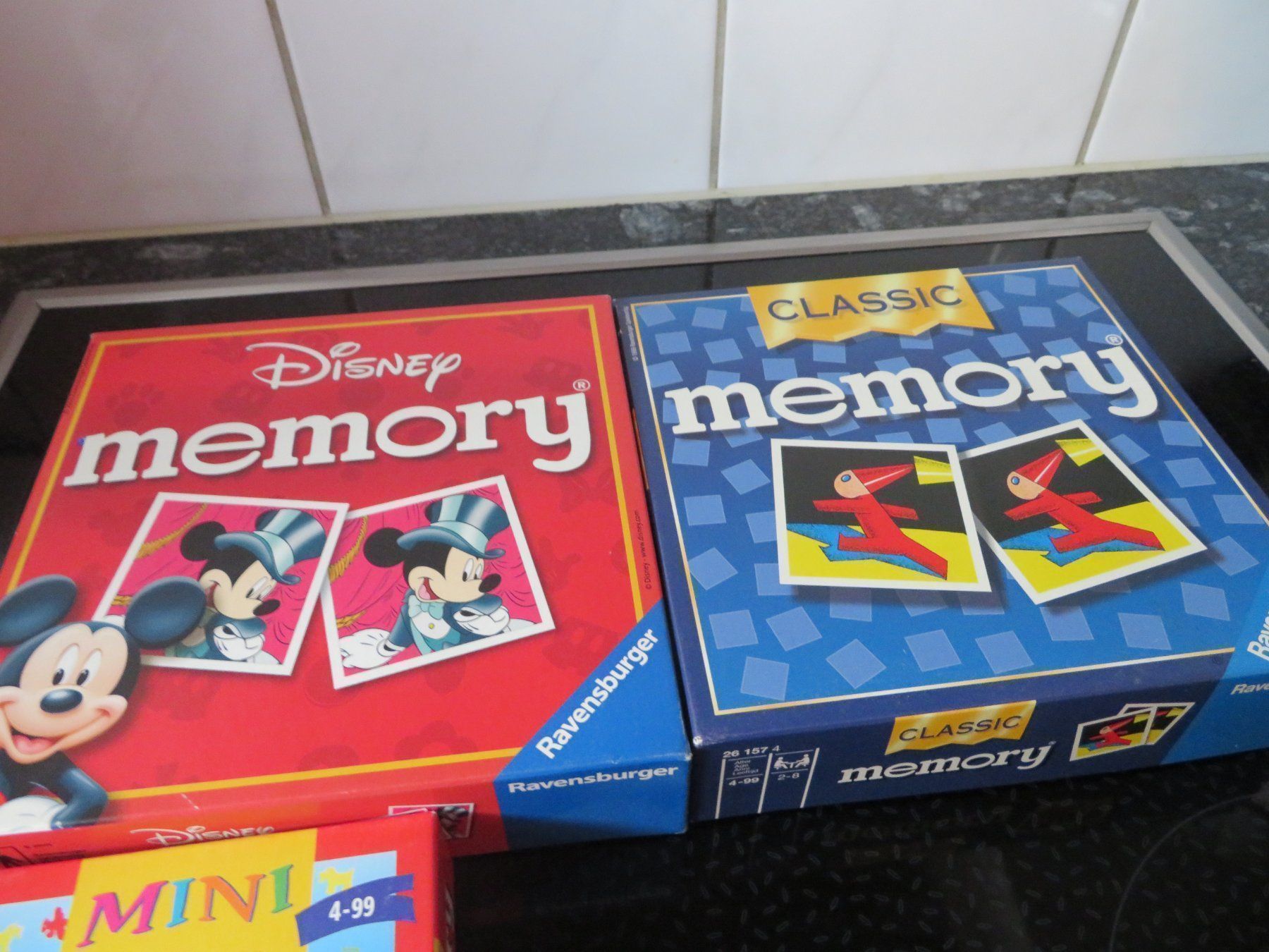 Giochi: 3x  Memory Mit  Mikado   +Schwarzer pete – Usato da Rüfenacht BE venduto da tial70 1