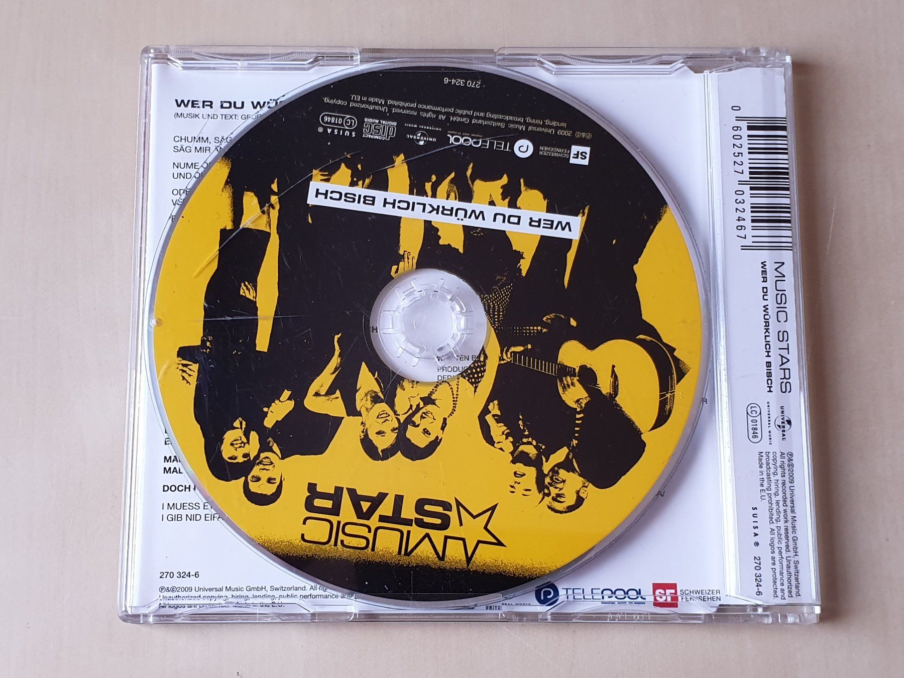 CDs: Music Star wer Du würklich bisch – Gebraucht aus Stansstad von collectorsshop 1