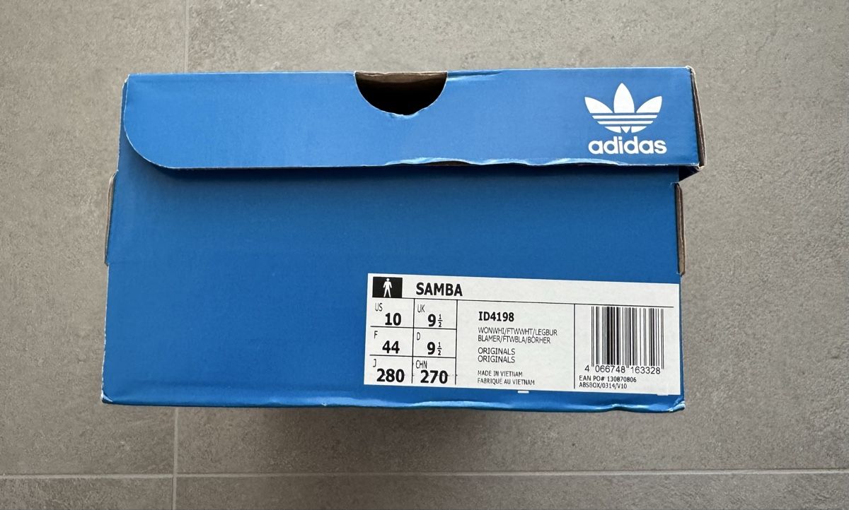 Adidas Herrenschuhe:  Adidas Samba de Noel version japonaise ,taille 44  – Neu (gemäss Beschreibung) aus Colombier NE von the_yq7x 6