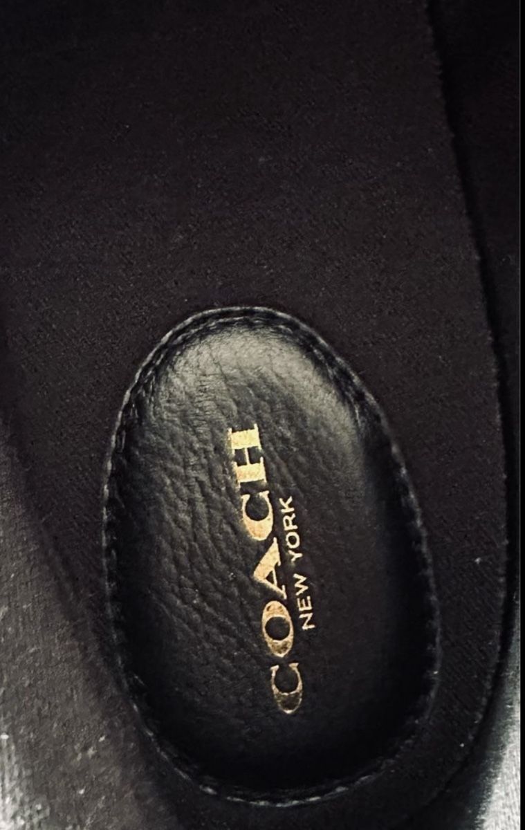 Coach Scarpe da uomo: Coach Black Leather boots. Size EUR 40. – Usato da Vevey venduto da ledidream 4