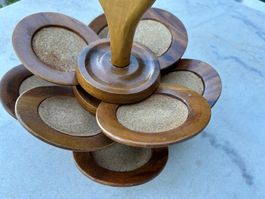 Untersätze Holzschnitzerei