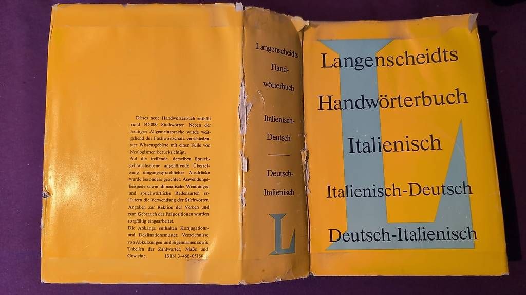 Livres: Handwörterbuch Italienisch – D'occasion à Birmenstorf AG par R_C_B 1