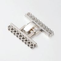 Verschluss 9Stränge Platin Farbe 29mm