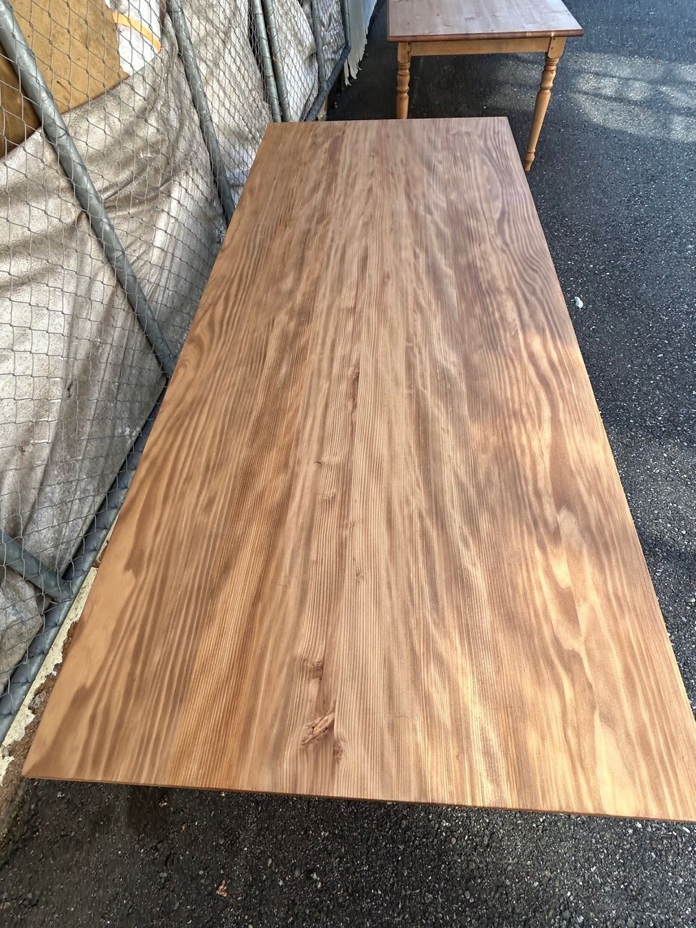 Biedermeier Tisch, Schweizer Tanne gebeizt geölt 240 x 100 (Gebraucht ...