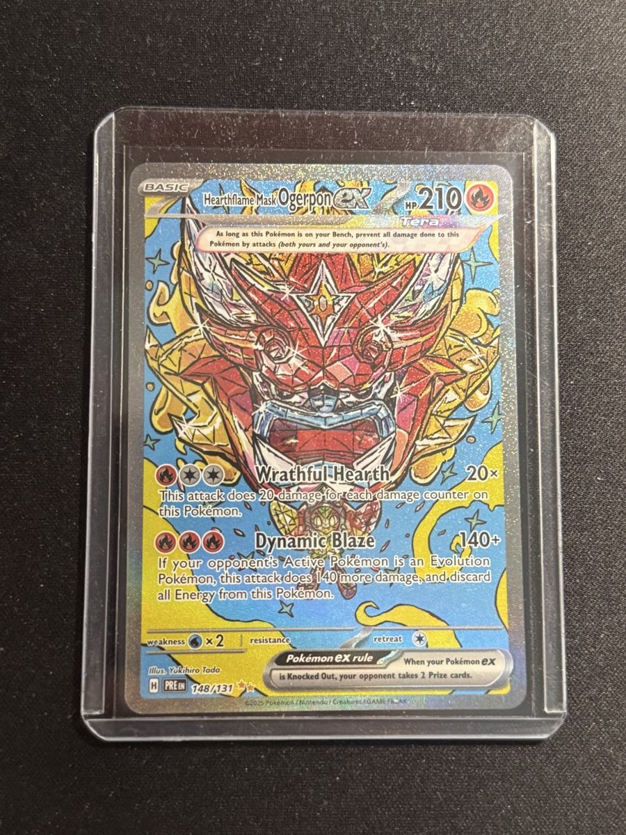 Pokémon Carte collezionabili: Heartflame Mask Ogerpon ex – Nuovo (secondo la descrizione) da Taverne venduto da aleeedg