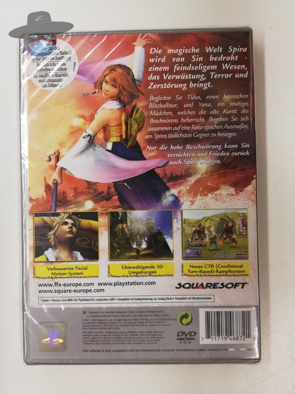 Sony Spiele: Final Fantasy X - Platinum / NEU - sealed / PS2 – Neu (gemäss Beschreibung) aus St. Gallen von zorro_dc 1