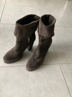 Neue Stiefeletten von Marc O’Polo in Schokobraun Wildleder