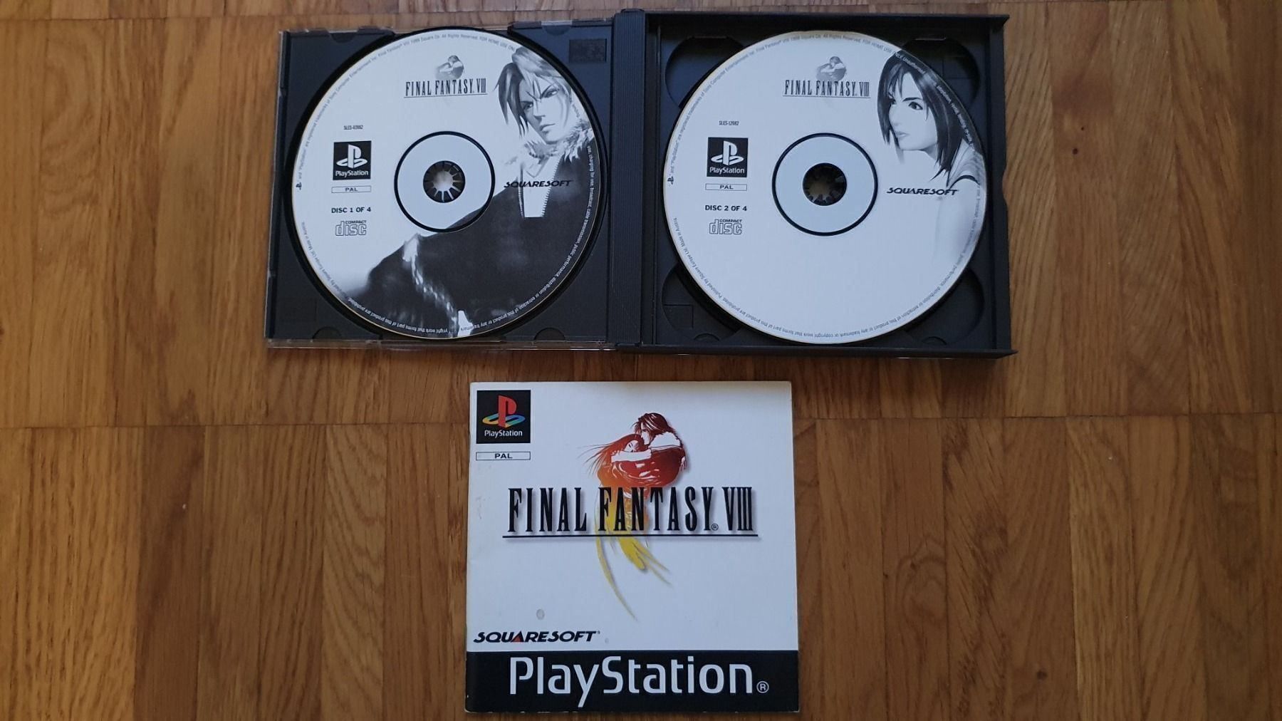 Sony Giochi: Final Fantasy VIII DE (4/4 CDs) – Usato da Puidoux venduto da Svreber 1
