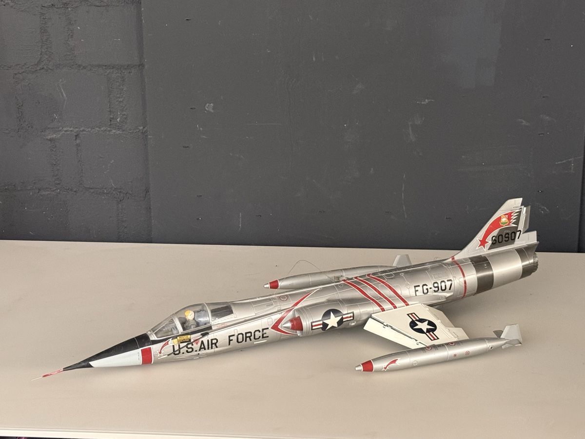 Kit di modellismo & Modellini statici: Modellflugzeug Lockheed F-104 Starfighter gebraucht – Usato da Näfels venduto da Meelis 2