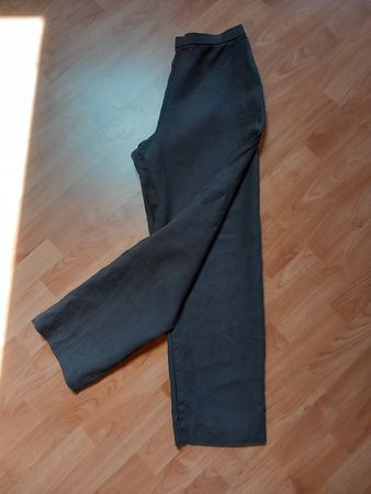 braune Leinenhose 40