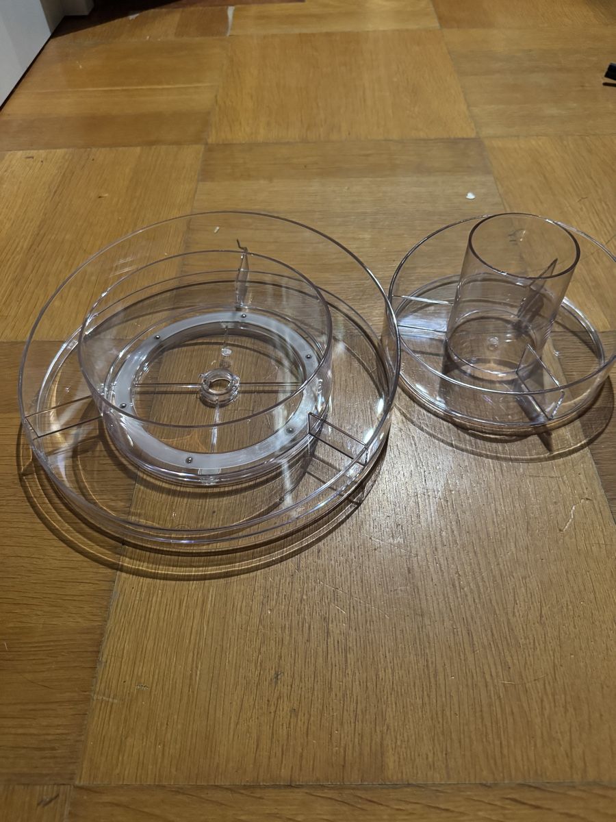 Piatti di portata: Drehteller Drehplatte transparent Zubehör  – Usato da Grindelwald venduto da yoloflip45 2