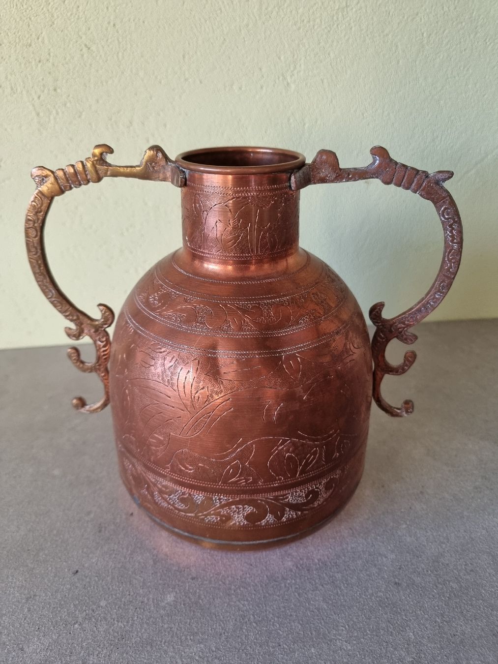 Vasi & Recipienti: Alte Kupfervase mit Griffen – Usato da himmelried venduto da bribuli 2
