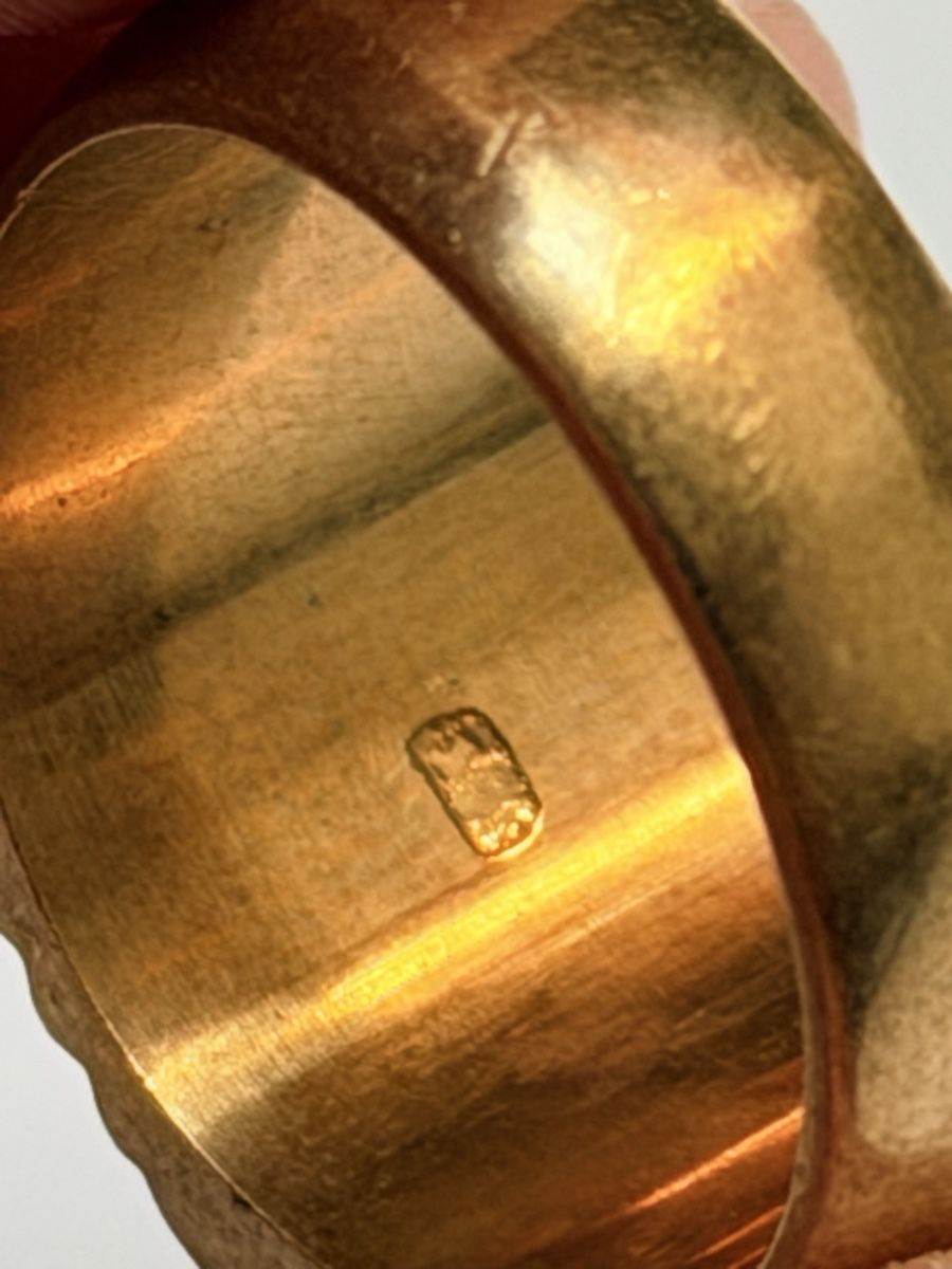 Anelli: Bague chevalire dorée 14.14g vintage – Usato da La Tour-de-Trème venduto da Ahamaya 3