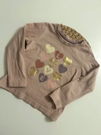 T-shirt manches longues "LOVE" 3 ans