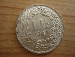 (S1)      1 Franken 1947 STGL