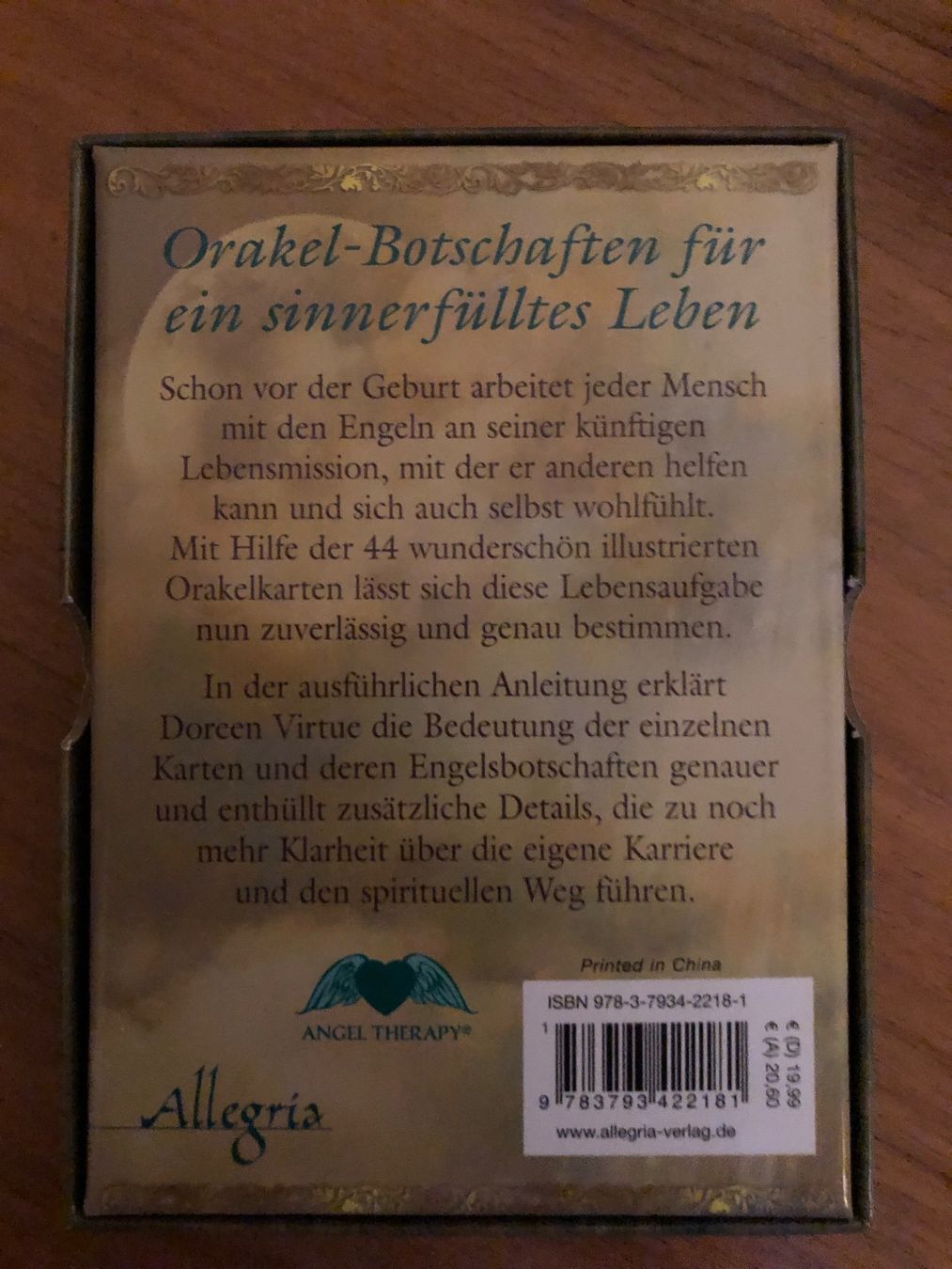 Cartes: Engel Orakel Karten Doreen Virtue Lebensorakel Neuwertig – D'occasion à Hittnau par JD-OE 3