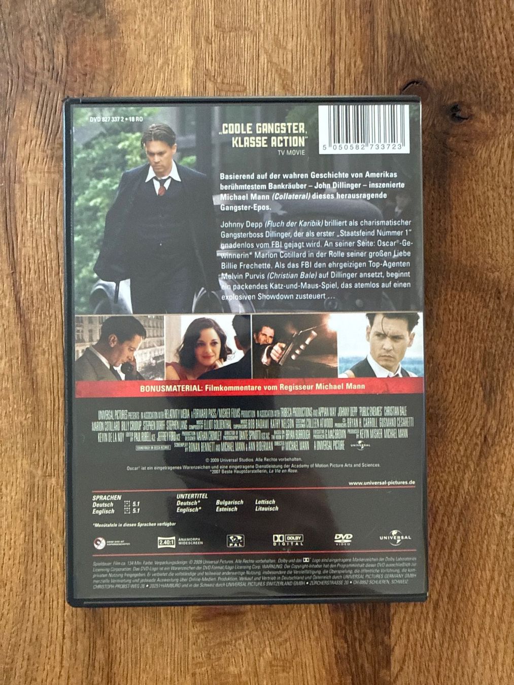 Alle DVDs: Public Enemies (2009) DVD – Gebraucht aus Zürich von Gekuu 1