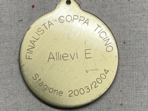 Medaglie: Ticino - "Coppa Ticino" - 2003/2004. – Usato da Sorengo venduto da 74in 1