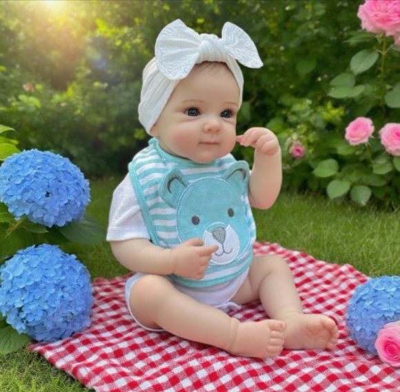 Bambole: Reborn Baby Puppe, lebensecht Mädchen – Nuovo e nell'imballaggio originale da Amriswil venduto da Ravinvida