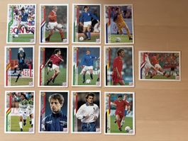13 Sammelkarten WorldCup USA94 (McDonald‘s Sammelbuch)